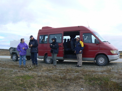 Weg nach Puerto Natales
